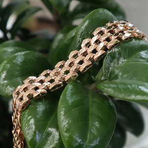 Luxury Block chain Bracelet 14K,18K  BL25 럭셔리 블록 체인 팔찌